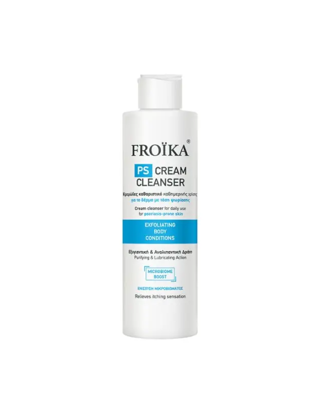 Froika PS Cream Cleanser Κρεμώδες Καθαριστικό για Δέρμα με Τάση Ψωρίασης, 200ml
