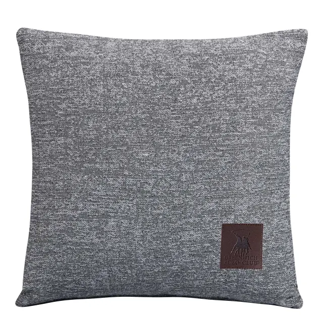 Διακοσμητικό Μαξιλάρι 40x40 Greenwich Polo Club Essential 3988 Grey 100% βαμβακερό