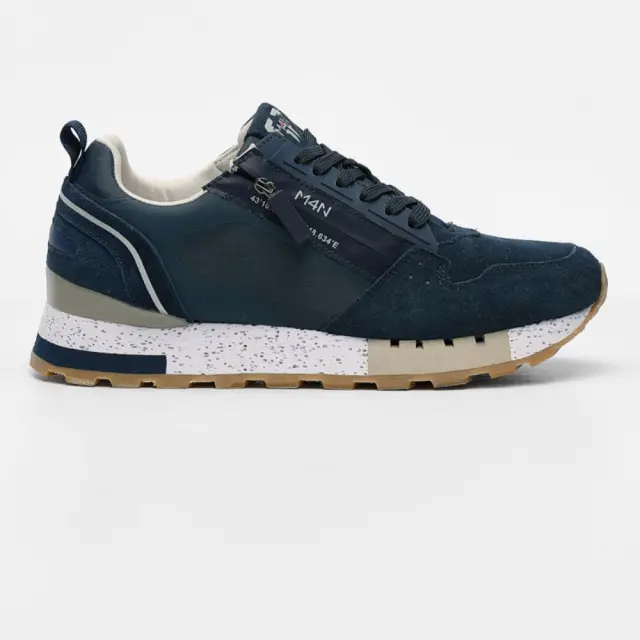 Comart Sneakers Ανδρικό ύφασμα/δέρμα Μπλέ M4N/6042 BLUE - 42