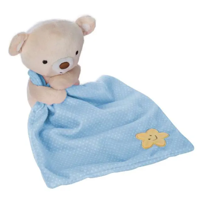 Free2Play My First Snuggle Friend Πανάκι Παρηγοριάς Αρκουδάκι Blue 3