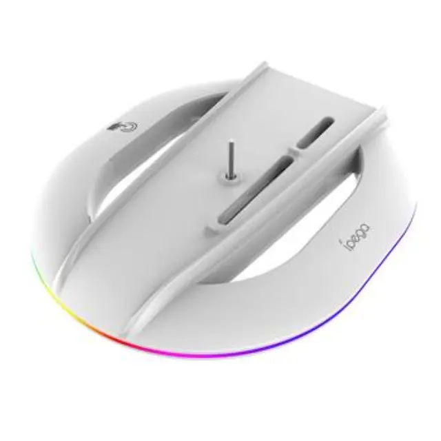 iPega P5S035SA Vertical Stand (2xUSB-A) with RGB for PS5 Slim/PS5 Pro White (Damage Package)