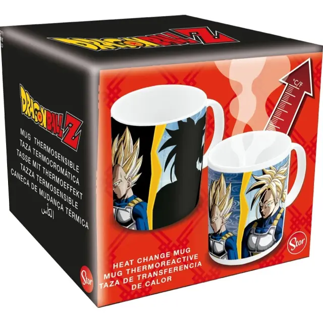 Κούπα κεραμική DRAGON BALL Z - Vegeta + Goku - Heat Change Mug - 325ml