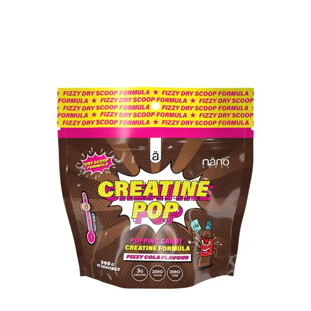 Nanosupps Creatine Pop Fizzy cola, 200 g