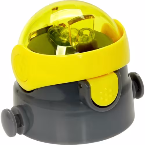 Ecolife®- Ανταλλακτικό Καπάκι για Θερμός 400ml- Κίτρινο. 2