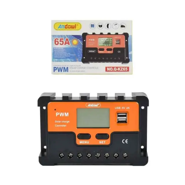 Andowl Ρυθμιστής Φόρτισης PWM 24V 65A Q-KZ65 - Solar Charge Controlle 075904