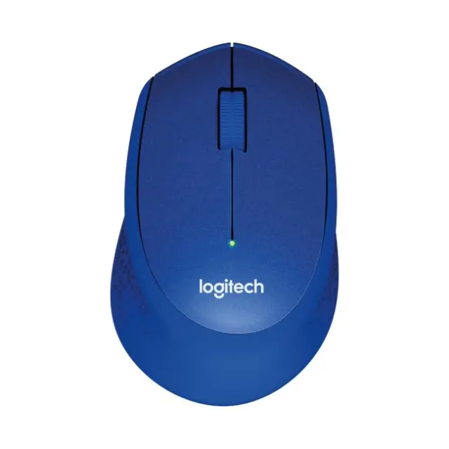 Logitech Mouse M330 Silent Plus Wireless Blue (910-004910)