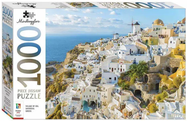 Jigsaw® Santorini Greece Puzzle 1000pcs