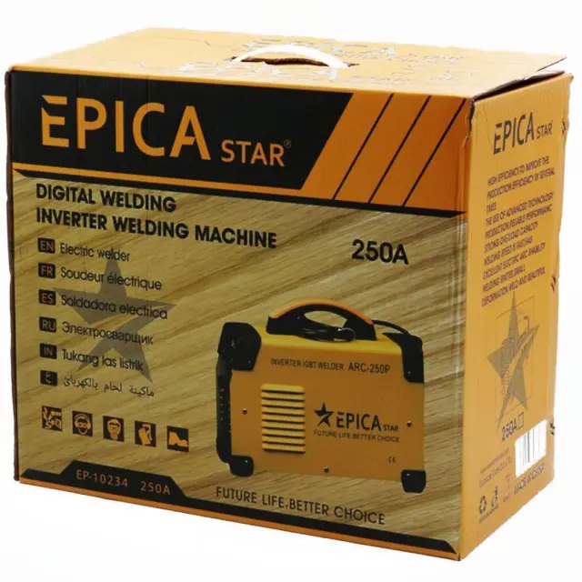 TO-EP-10234 Ηλεκτροκόλληση Inverter 250A (max) Ηλεκτροδίου (MMA) 2