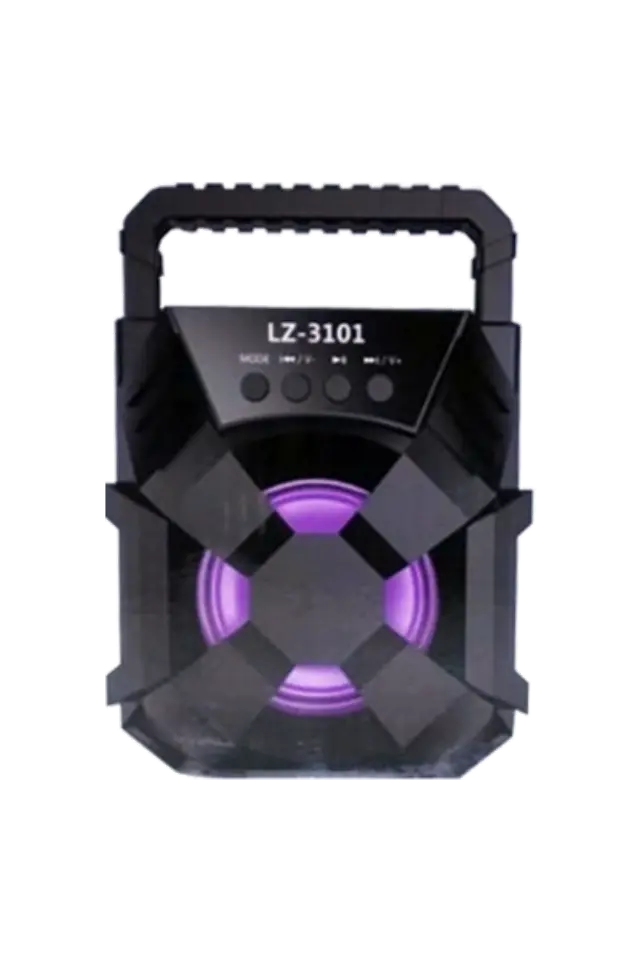 CMiK Φορητό Ηχείο Bluetooth με RGB Φωτισμό Μαύρο ΜΚ-3101