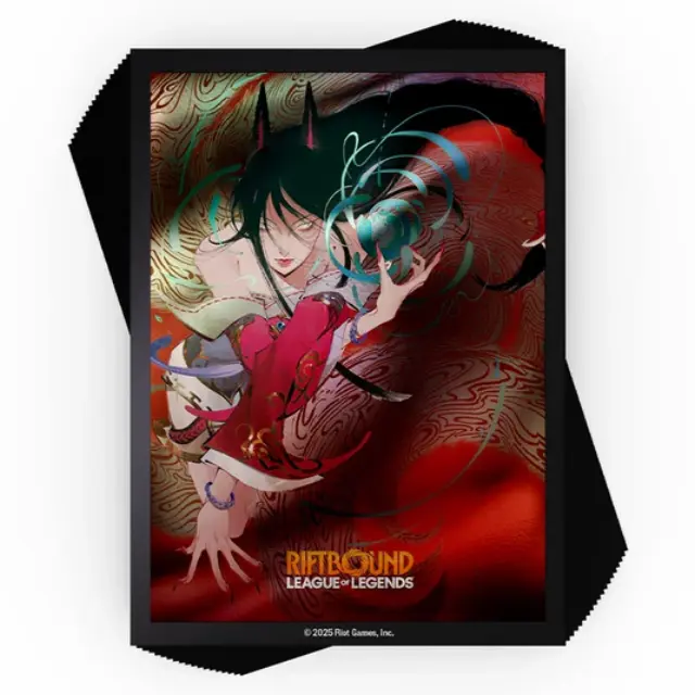 Riftbound: League of Legends TCG – Origins Ahri Art Sleeves (100 Sleeves)