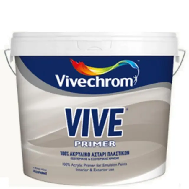 VIVECHROM VIVE PRIMER ΑΚΡΥΛΙΚΟ ΑΣΤΑΡΙ ΠΛΑΣΤΙΚΟΥ 3lt