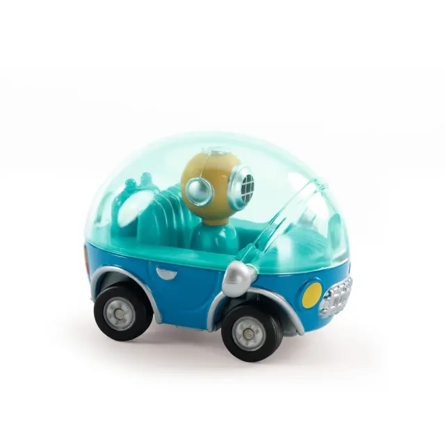 Djeco Crazy Motors Αυτοκίνητο με Φιγούρα Nauti Bubble (3+ ετών) 05474 2
