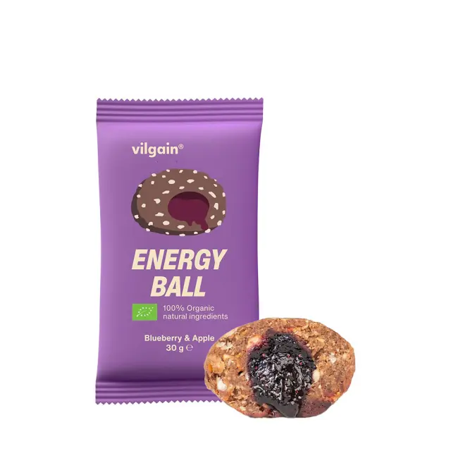 Vilgain Bio Energy Ball Blueberry & Apple, 30 g