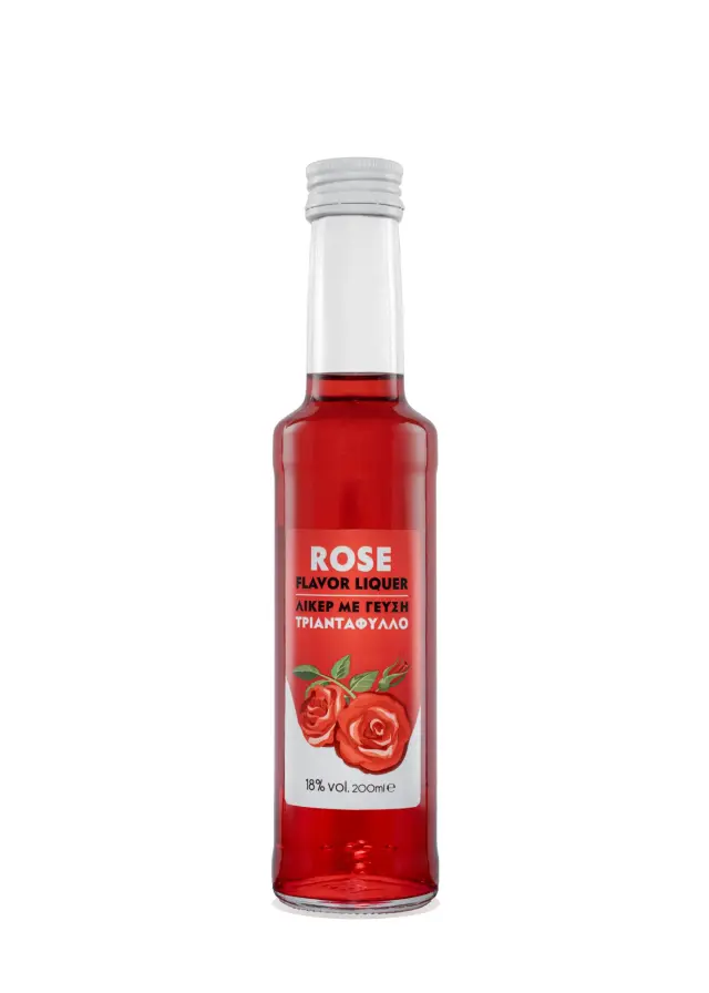 Λικέρ με γεύση τριαντάφυλλο 50ml