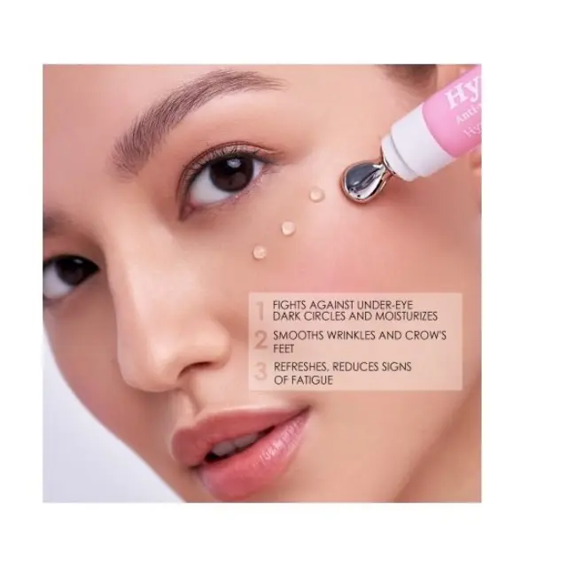 7Days Korean Eye Cream Hyaluronic Anti Wrinkle Αντιρυτιδική Ενυδατική Κρέμα Ματιών 18ml 3