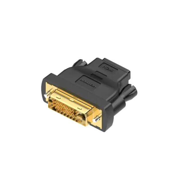 VENTION DVI (24+1) Male to HDMI Female Adapter Black (ECDB0) (VENECDB0)