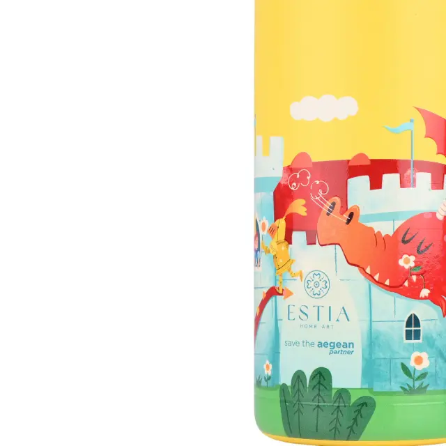 Estia θερμός παιδικό Wonder Bottle Save the Aegean 500ml Fortress Dragon / 01-33149 (Estia) 2