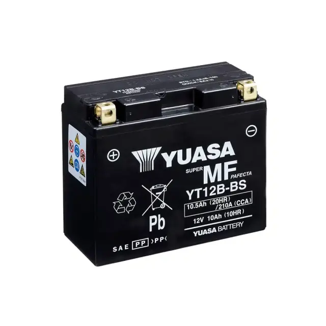 Μπαταρία Μοτοσυκλέτας YUASA YT12B-BS 12V 10Ah