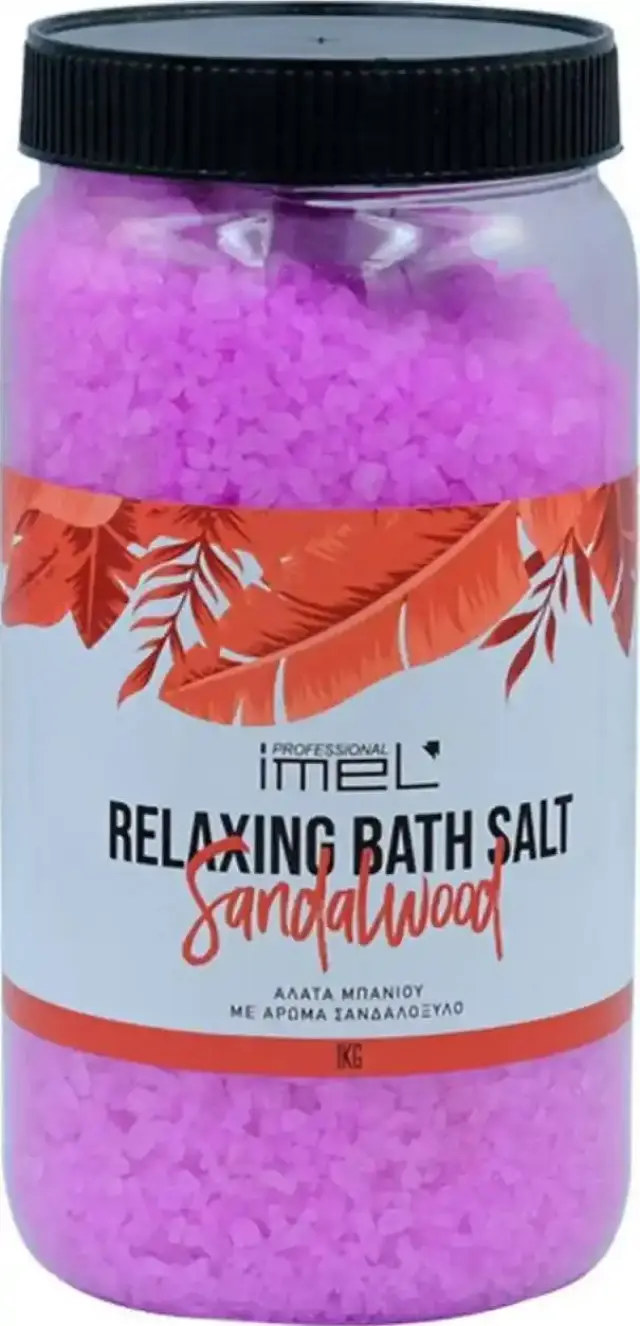 IMEL Pure Relief Relaxing Bath Salts Sandalwood Άλατα Μπάνιου 1kg