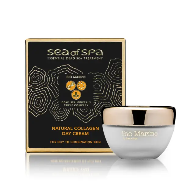 Sea Of Spa Bio Marine Natural Collagen Day Cream Κρέμα ημέρας με φυσικό κολλαγόνο για λιπαρό έως μικτό δέρμα 50ml