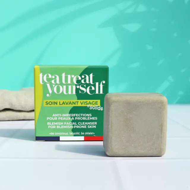 Lamazuna Solid Facial Cleanser Blemish-Prone Skin – Φυσικό Στερεό Καθαριστικό Προσώπου Για Επιδερμίδα Με Ατέλειες 2