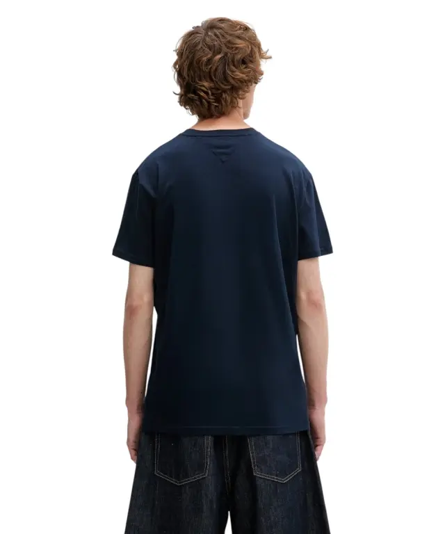 Tommy Hilfiger - Ανδρικό T-shirt Entry Dna Regular Fit DM0DM23406-C1G Μπλε Σκούρο 2