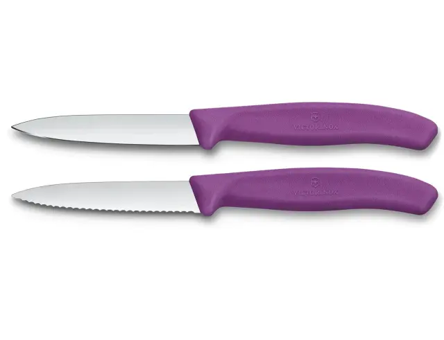 Σετ Μαχαίρια Γενικής Χρήσης Victorinox Swiss Classic με μήκος λεπίδας 8cm - Purple - 2 τεμάχια6.7695.2C1 3