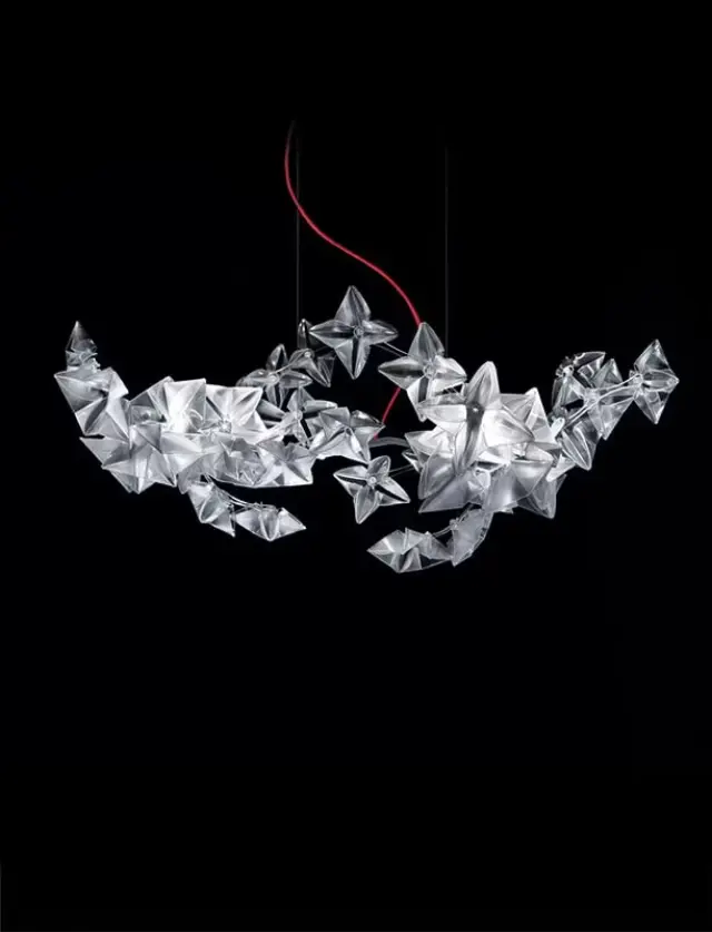 Hanami Suspension S Prisma κρεμαστό φωτιστικό οροφής LED Διάφανο 2