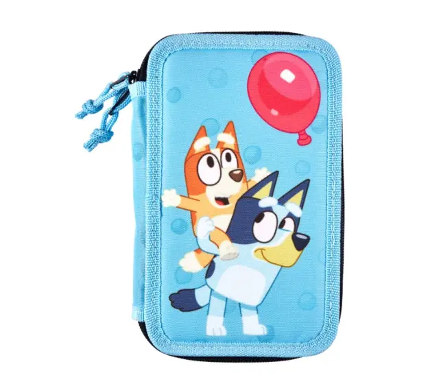 Euromi- Blue- Pencil Case-Content 0482085-RPET- Toys