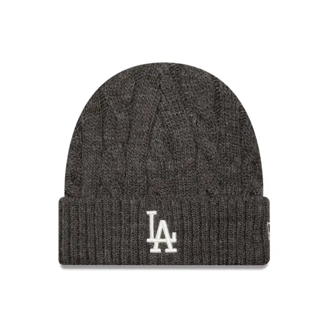 New Era Adult Short Los Angeles Dodgers Cuff Beanie Γκρι Σκούρο 60915960 (New Era) - One Size