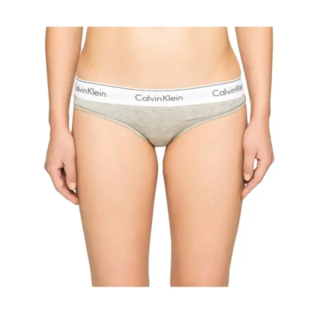 Calvin Klein Γυναικείο Εσώρουχο Classic Thong, Χρώμα Γκρι