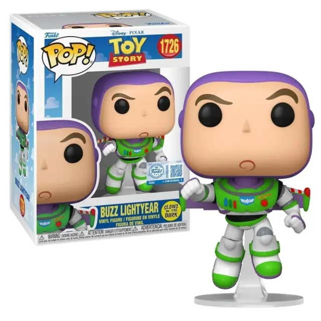 Φιγούρα Funko POP! Disney: Toy Story- Buzz Lightyear (Glows in dark) #1726