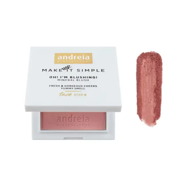 Andreia Ρουζ Oh I’m Blushing Mineral Blush Glow 7 gr 03-Ροζ Μωβ
