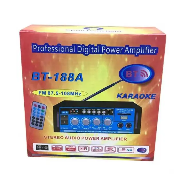 Στερεοφωνικός ραδιοενισχυτής - BT-188A - 947648 2