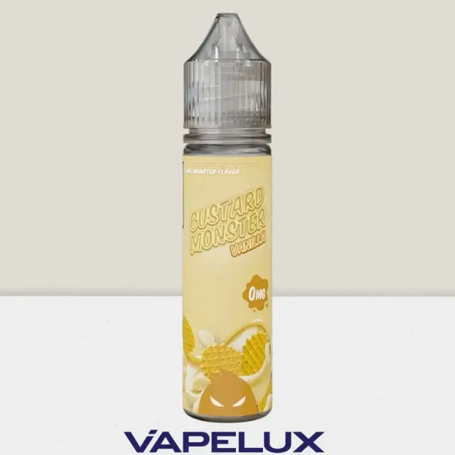 Monster Vape Flavor Shots Custard Vanilla 15ml to 60ml 2