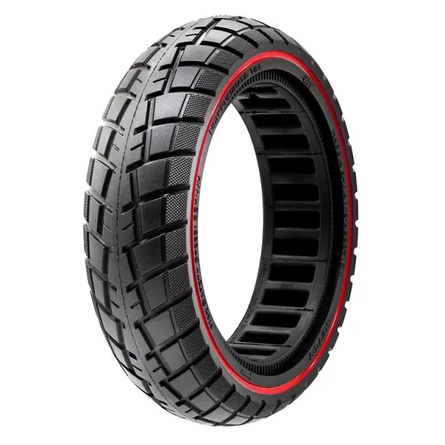 eWHEEL ΕΛΑΣΤΙΚΟ SOLID (ΣΥΜΠΑΓΕΣ) 60/70-7 (10X2.5) ΓΙΑ ΗΛΕΚΤΡΙΚΑ ΠΑΤΙΝΙΑ XIAOMI PRO 4 RED LINE