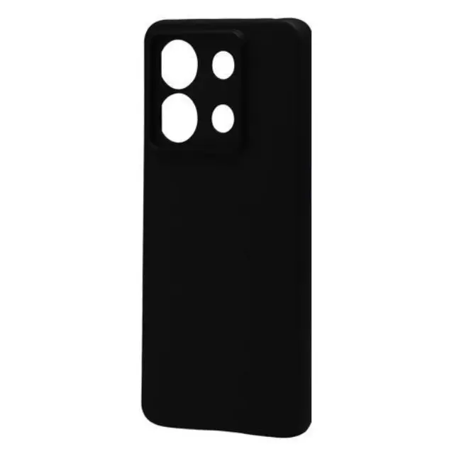 Θήκη Liquid Silicon inos Xiaomi Poco X6 5G/ Redmi Note 13 Pro 5G L-Cover Μαύρο N64909