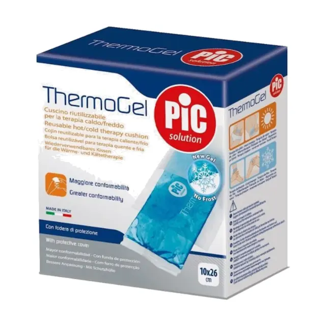 PiC Solution Thermogel Comfort Επίθεμα Gel Κρυοθεραπείας & Θερμοθεραπείας με Κάλυμμα 10×26cm