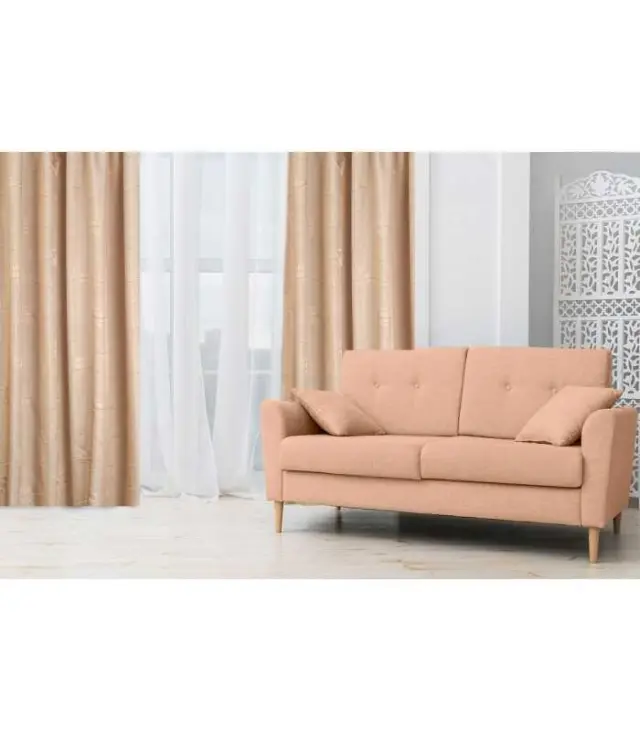 Omega Home des.202 Κουρτίνα Ζακάρ (1φύλλο) 145x270 2