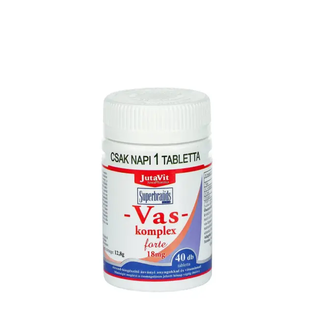 JutaVit Iron Complex 18 mg tablet