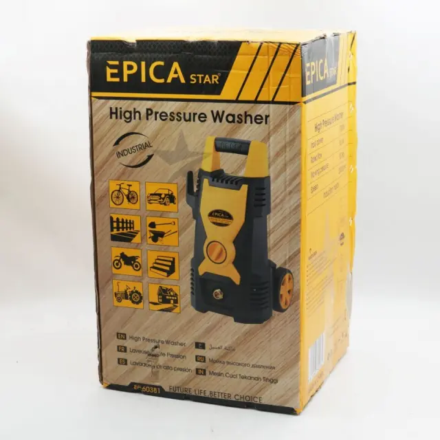 Epica Star Ηλεκτρικό Πλυστικό Υψηλής Πίεσης 1400W EP-60504 2