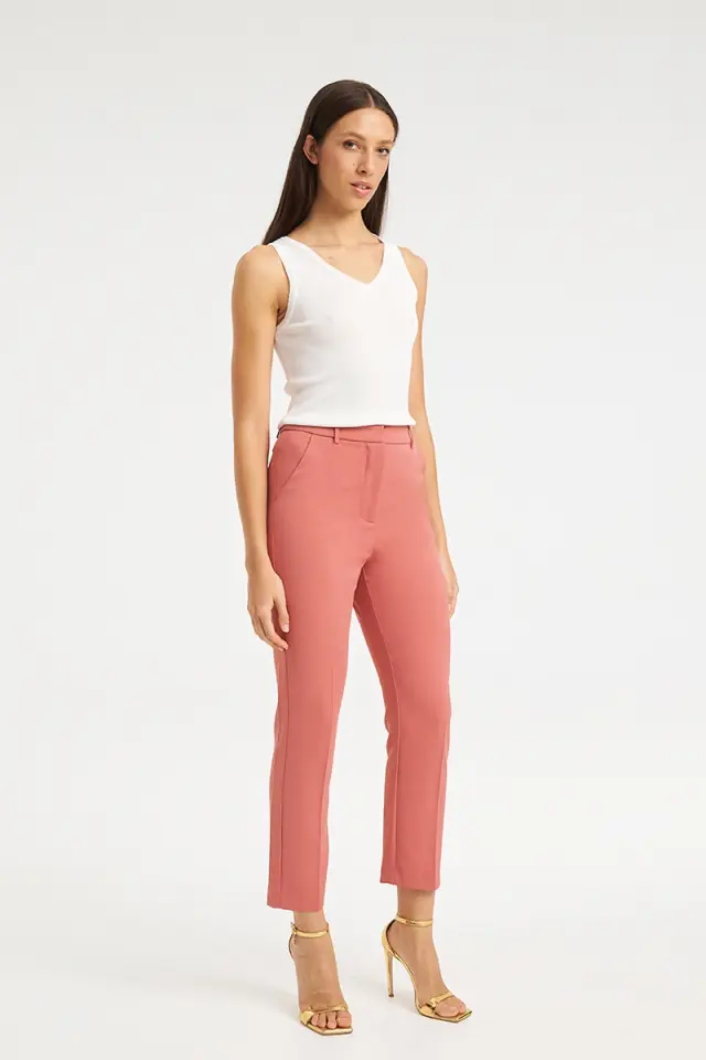 Ψηλόμεσο Tailored Παντελόνι SELVA TROUSERS - XS 3