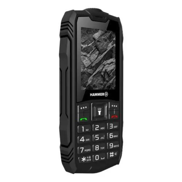 Κινητό Τηλέφωνο Hammer Rock (Dual SIM) Μαύρο N60147