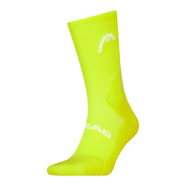 HEAD Unisex Κάλτσες Tennis Crew, Χρώμα Κίτρινο