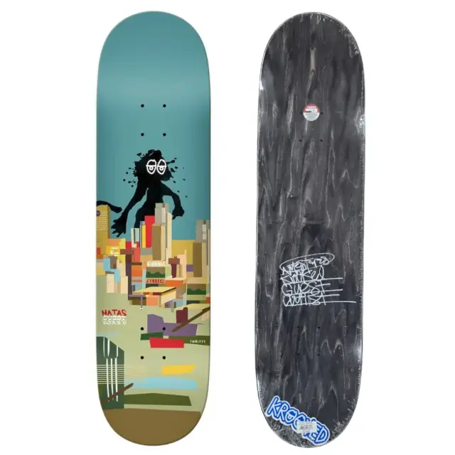 Krooked Natas Kaupas Guest Pro 8.38″ Skateboard Deck 2