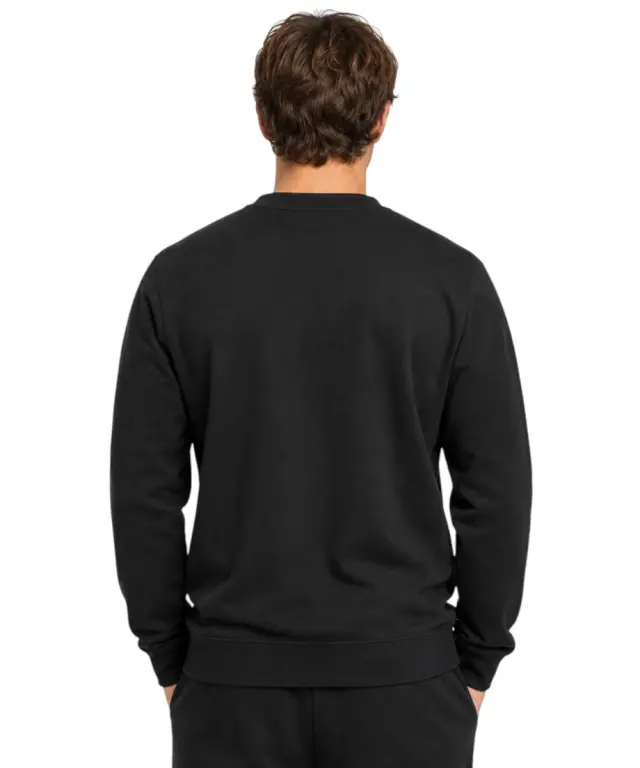 Fila - Ανδρική Μπλούζα Φούτερ Rifredi FAM1354-80010 Μαύρο 2