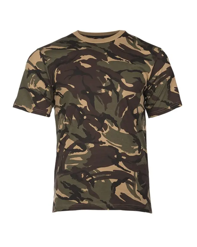 Mil-Tec British DPM T-Shirt- Μπλούζα Παραλλαγής για Τακτική -Καθημερινή Χρήση - FLECHTARN CAMO