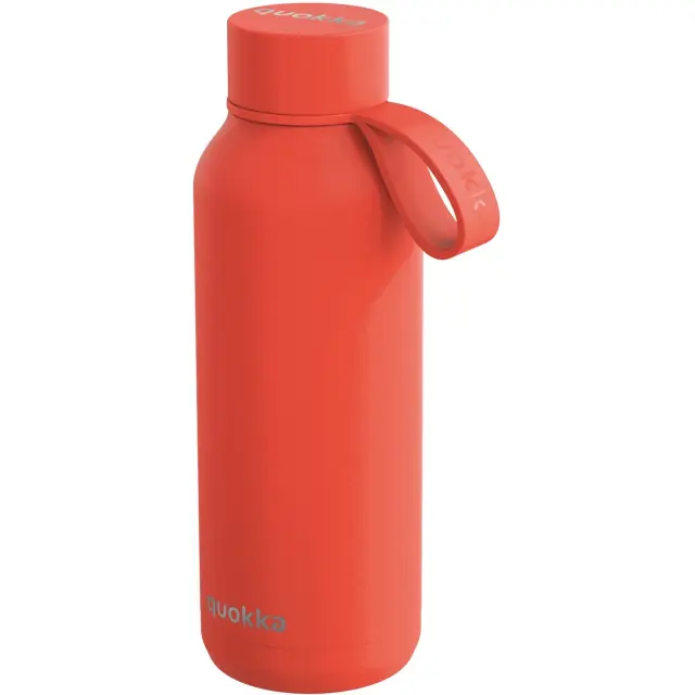 Quokka Solid Μπουκάλι Θερμός Ανοξείδωτο 510ml Orange με Επιστόμιο -40187