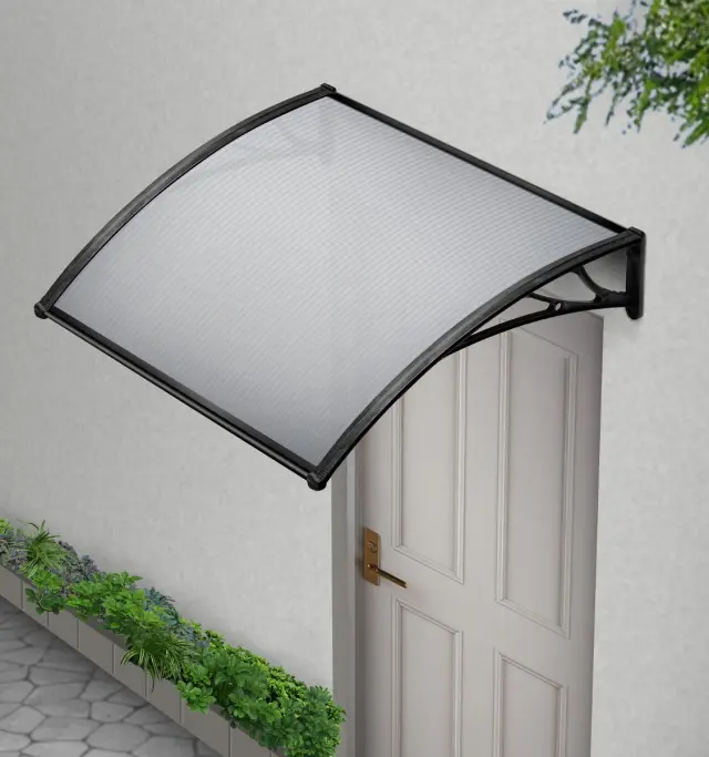 Στέγαστρο Πόρτας & Παραθύρου Διάφανο 120x120 cm - H&C 3