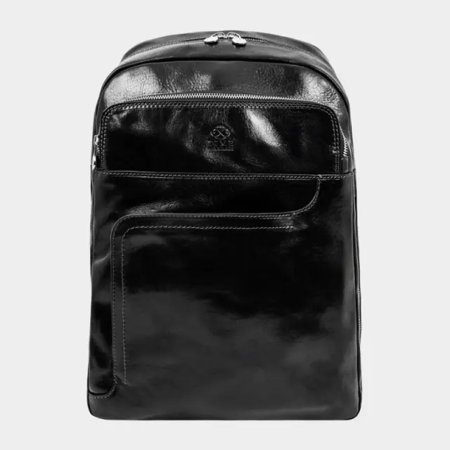 Δερμάτινο Backpack Time Resistanc L.A. Confidential Μαύρο - ONESIZE